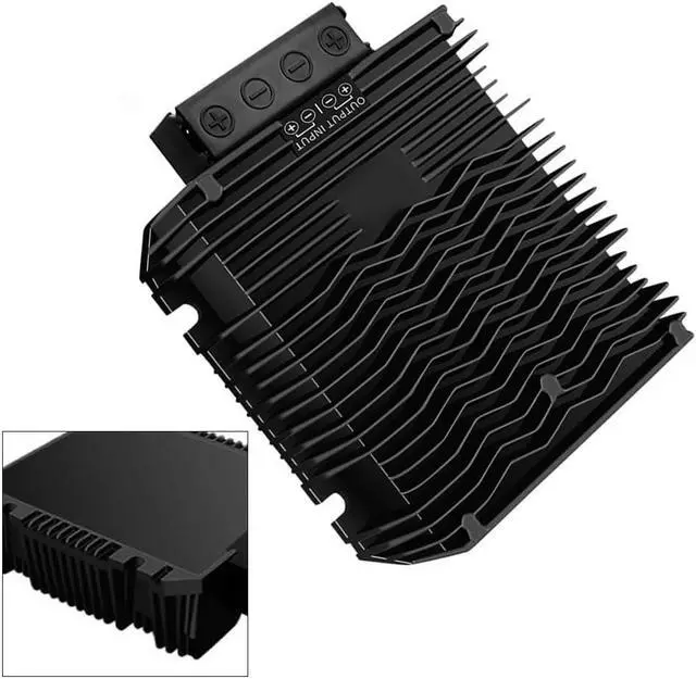 Alt view image 5 of 7 - Minhe - 12V to 48V DC-DC Power Converter, 600W Boost Module, 720W, Output 12.5A/15A, Aluminum Alloy Shell, Waterproof, Dustproof, for Telecom