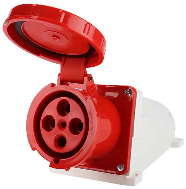 Main image of Waterproof Industrial Connector Socket 4Pin 125A 250V 3P+E IP44
