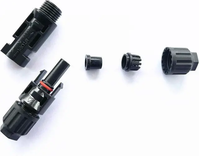 Alt view image 2 of 7 - 100PCS Solar Panel Connector IP67 Waterproof Connector Male/Female 50Pairs(10AWG) with Spanners