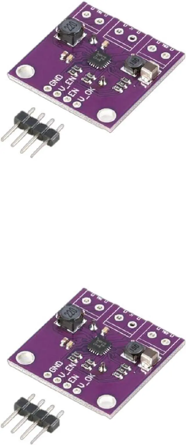 Alt view image 4 of 6 - 2Pieces BQ25570 Energy Harvester Module Boost Charger and Voltage Drop Converter Module for Power Consumption Replacement