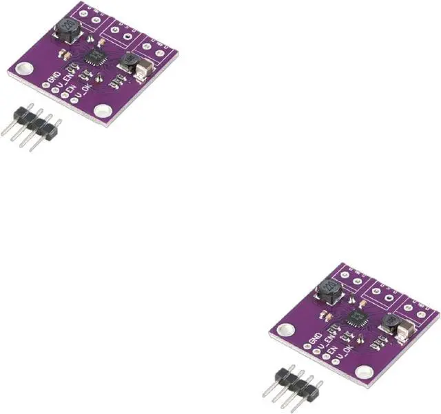 Alt view image 6 of 6 - 2Pieces BQ25570 Energy Harvester Module Boost Charger and Voltage Drop Converter Module for Power Consumption Replacement