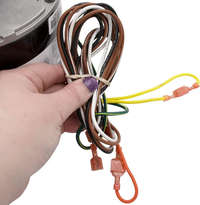Alt view image 6 of 6 - Supplying Demand W51-16CJJ1-02 HVAC Condenser Motor 1/6 HP 1 Phase 208/230V 825 RPM