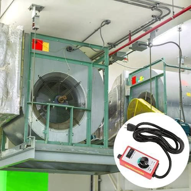 Alt view image 4 of 4 - 120V Variable Speed Controller, Fan Speed Controller, Governor Electric Motor Rheostat, Router Speed Control (Red)