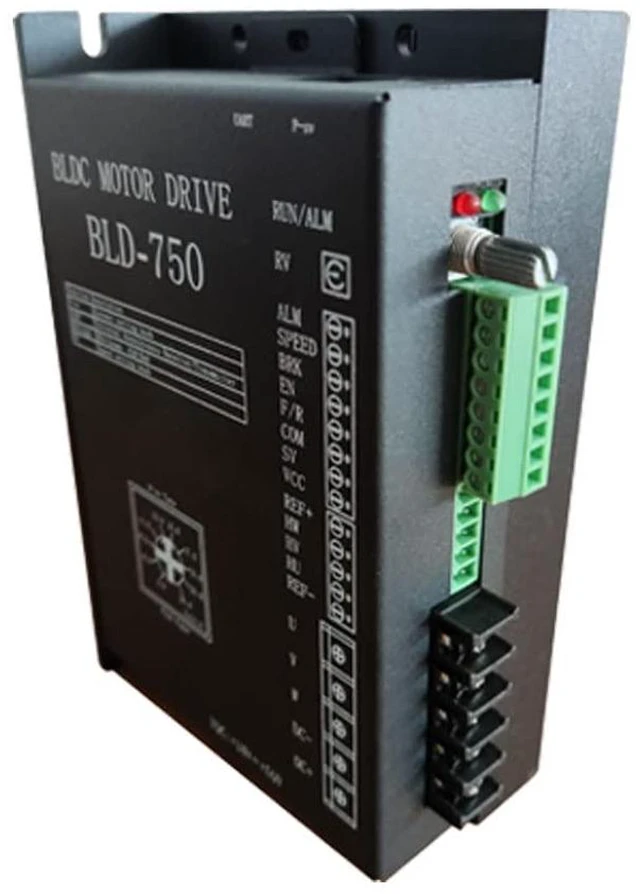 Alt view image 7 of 7 - Brushless DC Motor 48V QW-BLD-750 BLDC Engine Controller Speed Regulator BLDC Driver