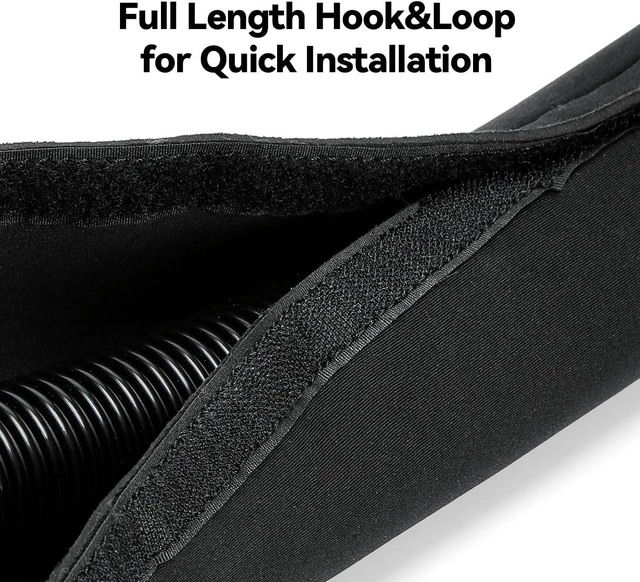 Alt view image 4 of 7 - Shop Vac Hose Cover for Car Detailing, 70.5 Inch Trolling Motor Cable Sleeve, Universal Vacuum Hose Protector & Wire Protection, Lightweight & Easy to Clean (70.5 INCH)