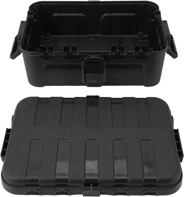 Main image of Cord Connection Box, IP54 Waterproof Weatherproof Electrical Box, Large Capacity Square Outdoor Electrical Case with 10 Cable Ties for Plug, Socket, Timer, Power Strip (Black)