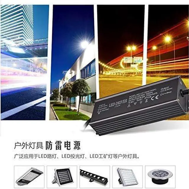 Alt view image 2 of 7 - Aluminium IP66 70W LED Driver 2100mA (Constant Current Output) / DC 26-36V (Voltage Output) / AC 100-265V (input votage) Waterproof Power Supply Lighting Transformer Drivers Ballast