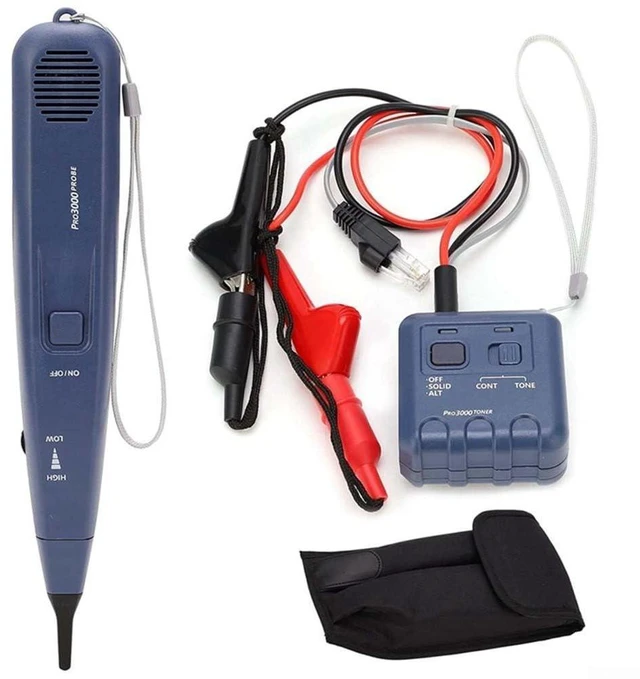 Main image of Tone Generator and Probe Kit for Pro3000 Platform Supporting Long-Distance Signal Transmission and Line Finding