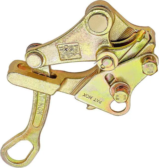 Main image of Luomorgo 3 Ton Cable Grip Puller Wire Grip Rope Jaw Cable Puller Tool for Wire Rope, Pulling 6613 Lbs