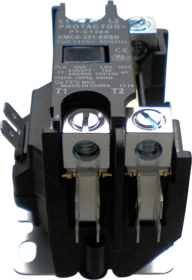 Alt view image 3 of 6 - Contactor 1 Pole 32 Amp Protactor Heavy Duty Enclosed Replacement For Carrier Bryant Payne P282-0311