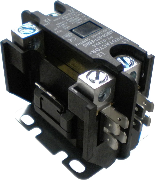 Alt view image 4 of 6 - Contactor 1 Pole 32 Amp Protactor Heavy Duty Enclosed Replacement For Carrier Bryant Payne P282-0311