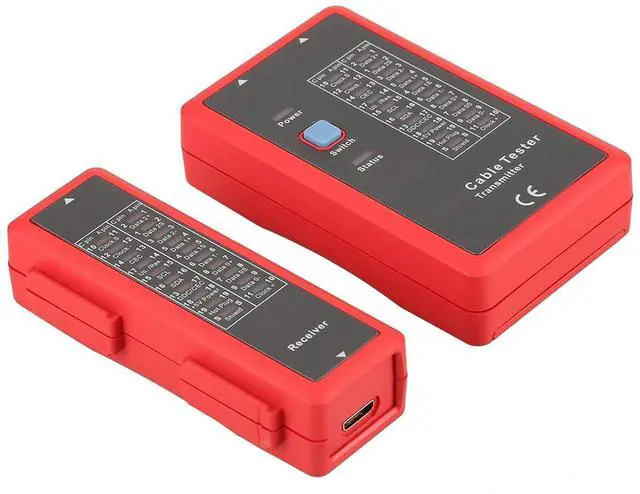 Main image of Cable Tester, UT681HDMI HDMI/MINI-HDMI Data Cable Tester 20-LED Status Indictor Short Finder Circuit Tester