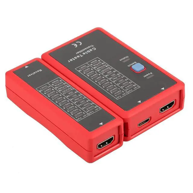Alt view image 4 of 7 - Cable Tester, UT681HDMI HDMI/MINI-HDMI Data Cable Tester 20-LED Status Indictor Short Finder Circuit Tester