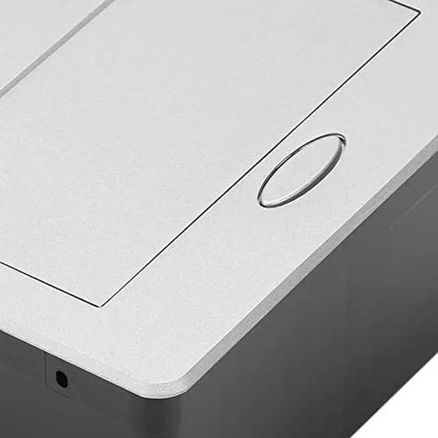 Alt view image 7 of 7 - 125V 2 Outlets Pop Up Floor Electrical Outlet Recessed Hidden Countertop Socket Floor Outlet Covers Box for Home Office