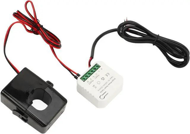 Alt view image 7 of 7 - LiebeWH Bidirectional Solar WiFi Electricity Monitor with 200A CT Clamp, Real Time Power Monitoring for Tuya Smart Life App Users