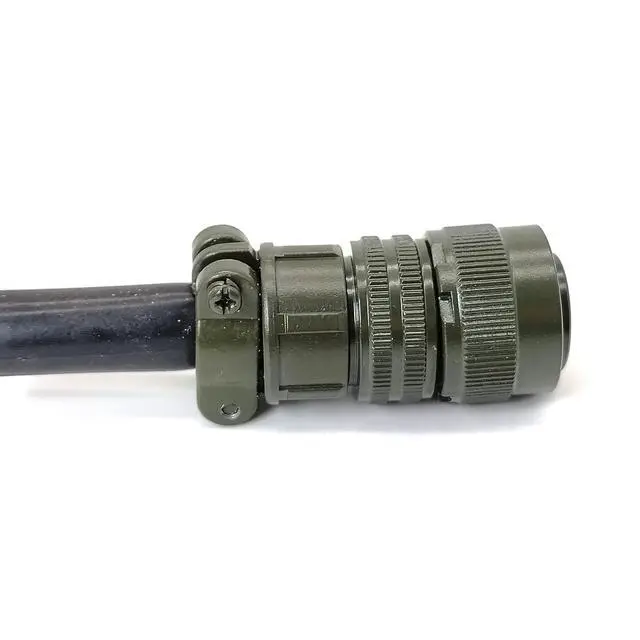 Alt view image 4 of 7 - MS3106A16S-1S 7 pin Soldering Plug 5015 Circular Connector with Bushing