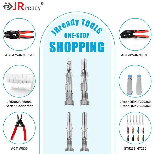 Alt view image 6 of 6 - JRready 093 062 Pins Connector Kit Wire Pin Connectors Male Female Contacts 1190 1580 Series 14-20AWG 18-24AWG Crimp Terminals Pins Sockets for Molex Connectors 3.68mm 5.03mm Pitch 120 Pairs ST6526