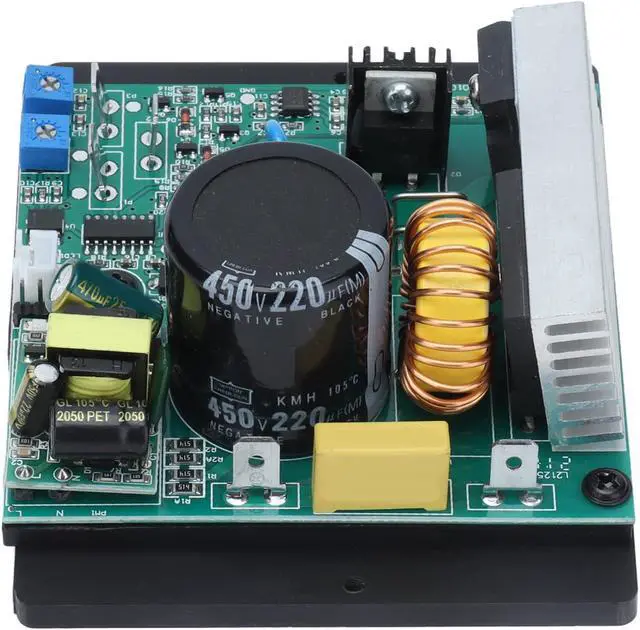 Alt view image 4 of 7 - Lathe Control Board, AC110/240 Mini Universal Electronic Motor Circuit Boards with Overload Protection, Replacement Easy to Install Lathe Speed Controller for Househould DC 0180V Output
