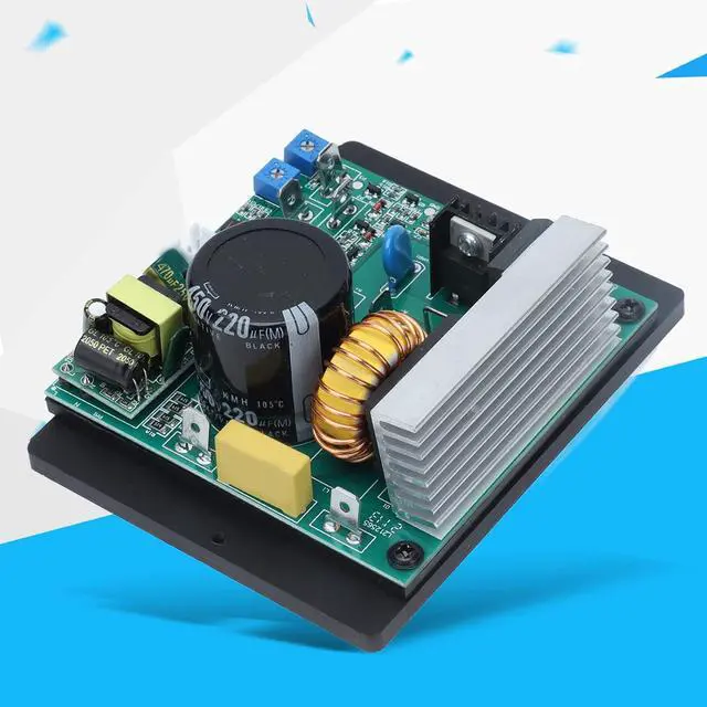 Alt view image 5 of 7 - Lathe Control Board, AC110/240 Mini Universal Electronic Motor Circuit Boards with Overload Protection, Replacement Easy to Install Lathe Speed Controller for Househould DC 0180V Output