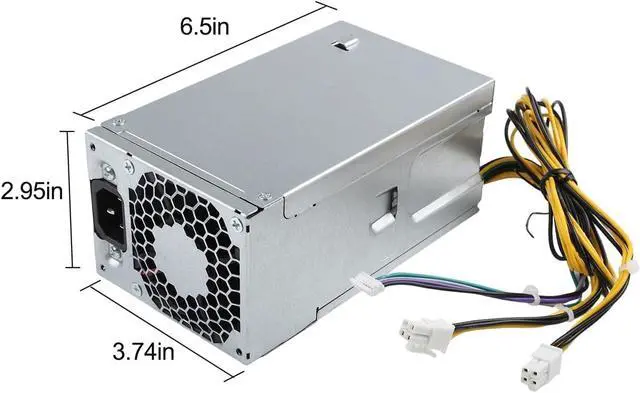Alt view image 4 of 7 - 250W Power Supply D16-250P1A L08417-002 Compatible with for HP ProDesk 280 600 800 G3 400 480 G4, Replacement for PCH022 PCG002 901760-002, Active Cooling Low Noise
