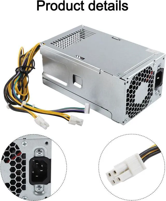 Alt view image 6 of 7 - 250W Power Supply D16-250P1A L08417-002 Compatible with for HP ProDesk 280 600 800 G3 400 480 G4, Replacement for PCH022 PCG002 901760-002, Active Cooling Low Noise