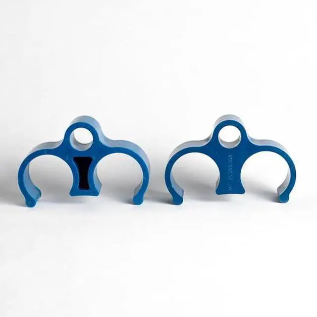 Main image of Rack-A-Tiers Slammers Rigid/PVC Conduit Spacer with Support Hole - 50 Pack (1") (35100.RSWS)