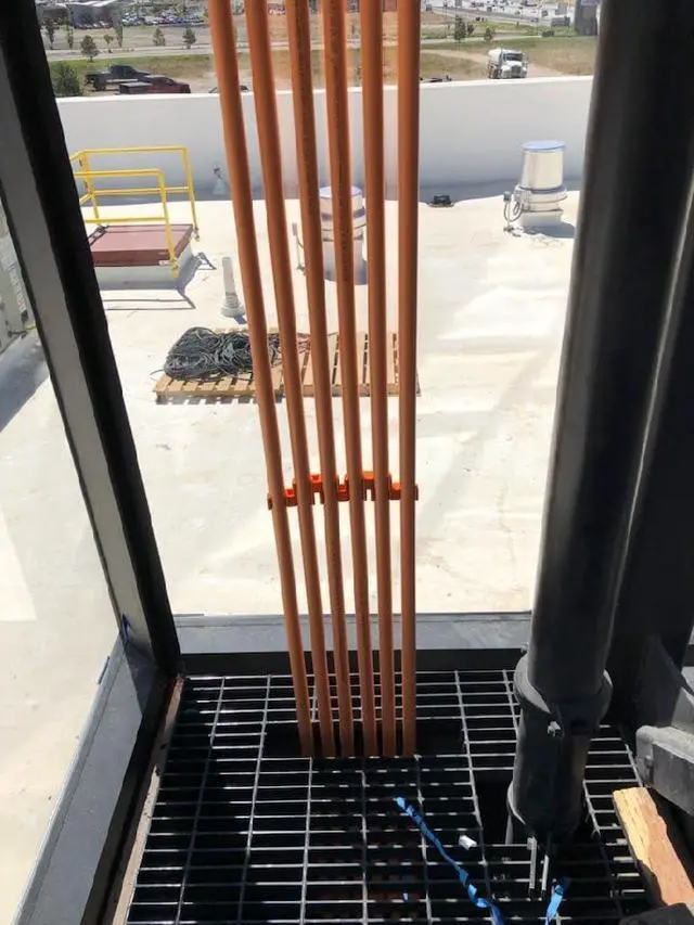 Alt view image 5 of 6 - Rack-A-Tiers Slammers Rigid/PVC Conduit Spacer with Support Hole - 50 Pack (1") (35100.RSWS)