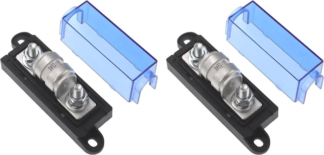 Main image of 2X Class T Fuse with 150V DC Operating Block Anl Block 200A Fuse Compatible with Protect 12V Inverters