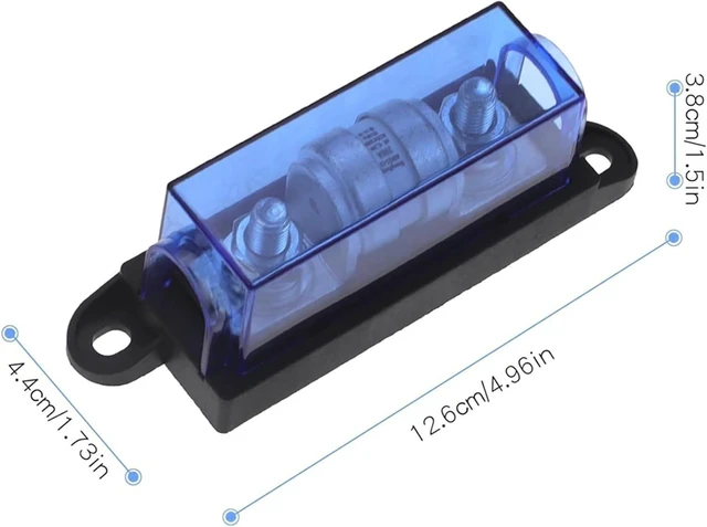Alt view image 6 of 6 - 2X Class T Fuse with 150V DC Operating Block Anl Block 200A Fuse Compatible with Protect 12V Inverters