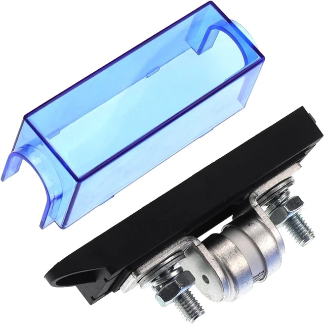 Alt view image 3 of 6 - 2X Class T Fuse with 150V DC Operating Block Anl Block 200A Fuse Compatible with Protect 12V Inverters