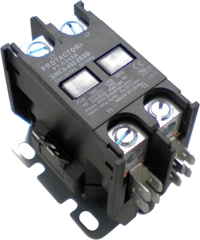 Main image of Contactor 2 Pole 40 Amp Protactor Heavy Duty Enclosed Replacement for Carrier Byant Payne P282-0421