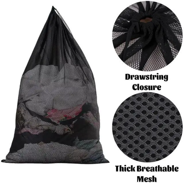 Alt view image 4 of 7 - Mesh Laundry Bags Mesh Wash Bags-23×34 Inch
