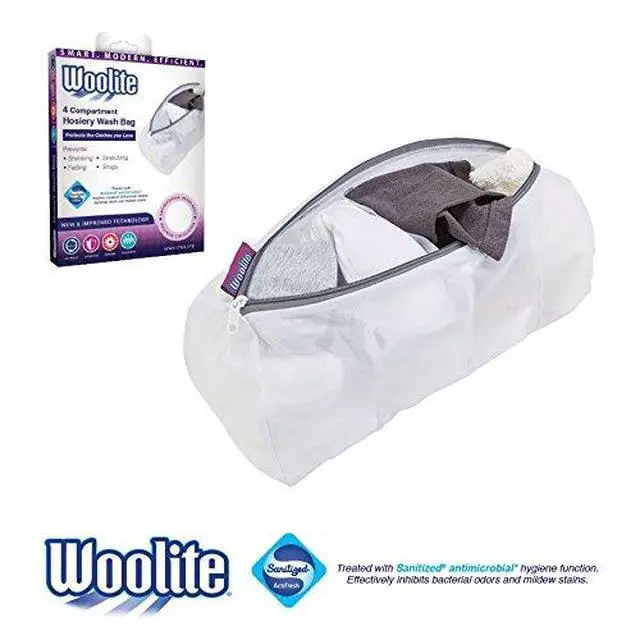 Alt view image 5 of 5 - 4 Compartment Hosiery Wash Bag