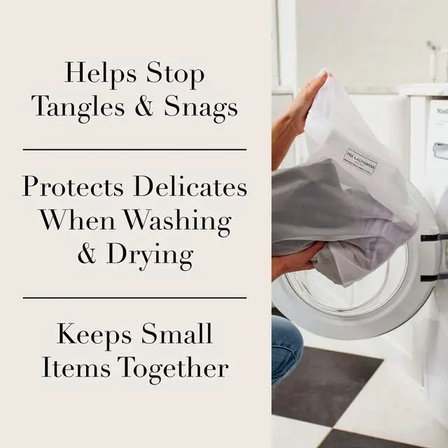Alt view image 5 of 7 - Mesh Bag Bundle, Mesh Laundry Bags, One Large One Small