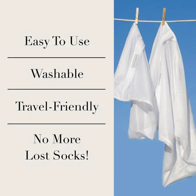 Alt view image 6 of 7 - Mesh Bag Bundle, Mesh Laundry Bags, One Large One Small