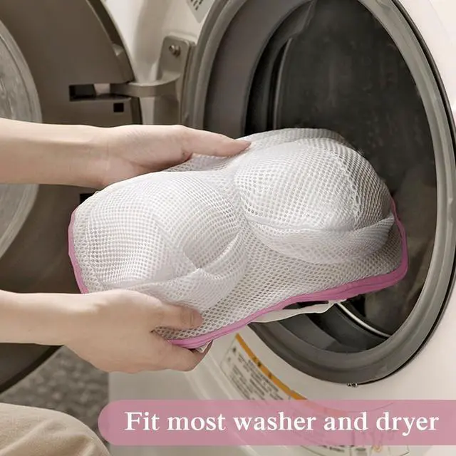 Alt view image 2 of 7 - 4 Pack Large Bra Washer Laundry Bags for Washing Machine