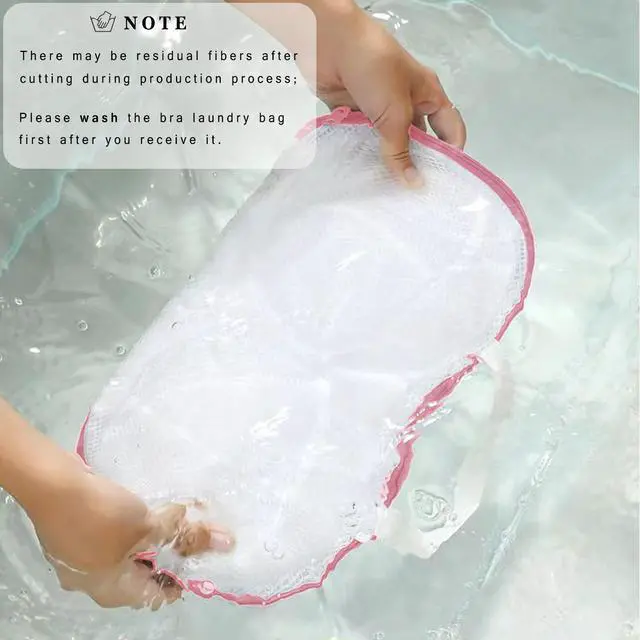 Alt view image 6 of 7 - 4 Pack Large Bra Washer Laundry Bags for Washing Machine
