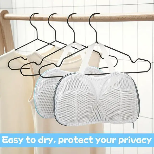 Alt view image 6 of 7 - 2 Pack Large Bra Laundry Bags for Washing Machine, Brassiere Wash Bags for Laundry, Lingerie Bag for Washing Delicates, Bra Washer Protector