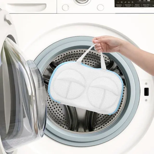 Alt view image 7 of 7 - 2 Pack Large Bra Laundry Bags for Washing Machine, Brassiere Wash Bags for Laundry, Lingerie Bag for Washing Delicates, Bra Washer Protector