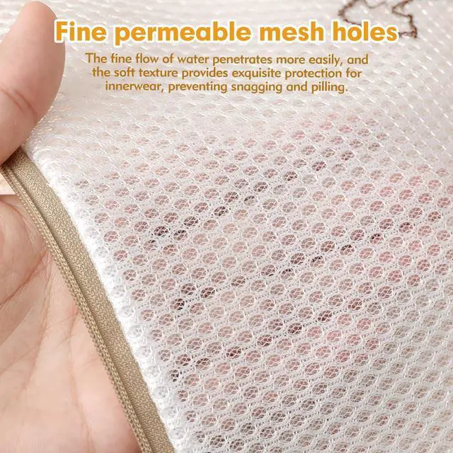 Alt view image 3 of 7 - 6-Piece Bag Double-layer thickened mesh laundry bags,Essential items at home,Exquisite laundry bags suitable for clothes, trousers, socks and underwear