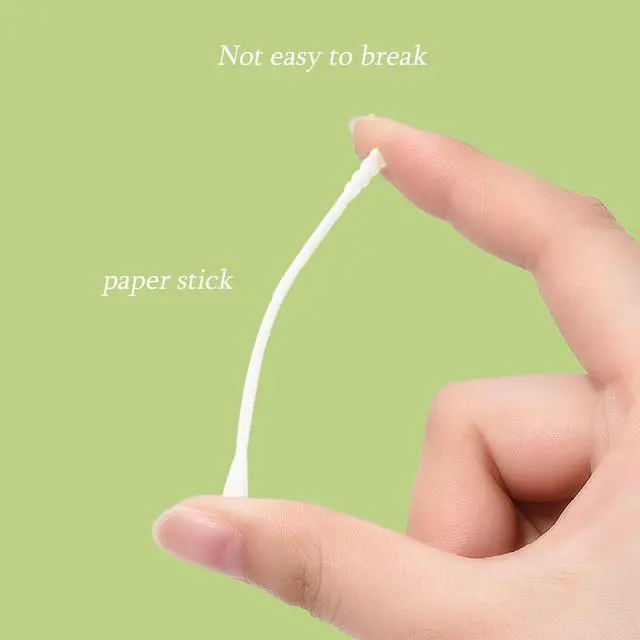 Alt view image 3 of 6 - Swab with Paper Stick for Personal Care and Cleaning