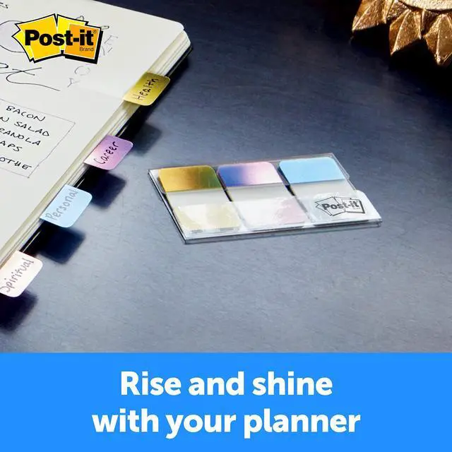 Alt view image 6 of 7 - Foil Tabs, Iridescent Colors, 36 Tabs/Pack, 1 in x 1.5 in (686-FLOPBT)