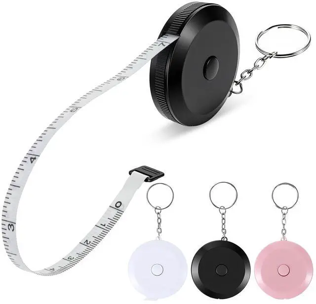 Main image of 3 PCS Measuring Tape for Body 60inch/150cm Keychain Tape Measure