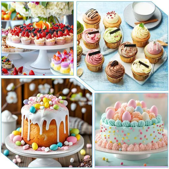Alt view image 6 of 7 - 10 Pcs Round Piping Tips Set, Stainless Steel Icing Tips Cupcake Frosting Nozzles Small Cake Decorating Piping Tip Cake Writing Icing Tool Pastry Dispensers Supplies for Baking Cookies Puff Cream