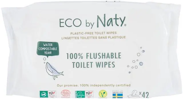 Main image of Eco-Sensitive Toddler Wipes - Resealable Top - 42 ct