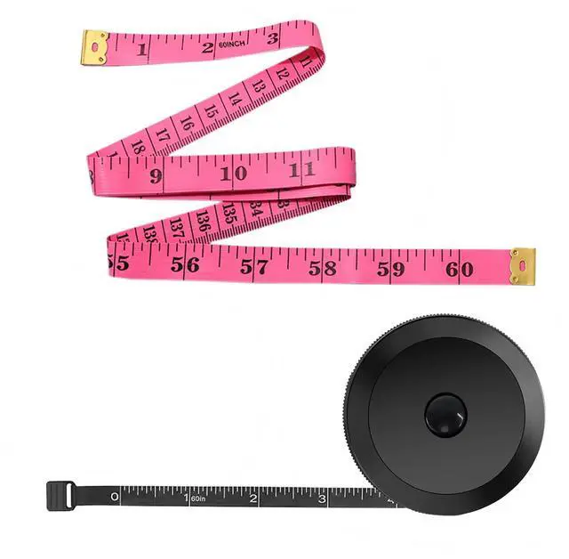 Main image of Tape Measure Soft Measuring Tape for Body Fabric Sewing Tailor 2Pack 60Inch