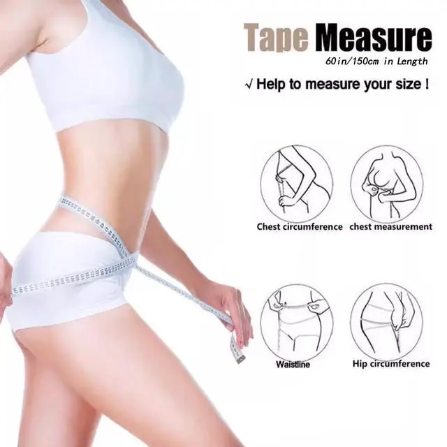 Alt view image 5 of 6 - Tape Measure Soft Measuring Tape for Body Fabric Sewing Tailor 2Pack 60Inch