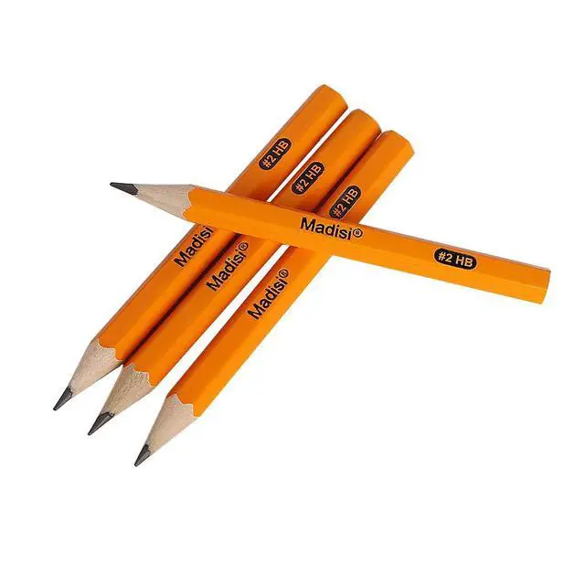 Alt view image 2 of 4 - Golf #2 HB Half Pencils Bulk, 3.5" Mini Pre-Sharpened, 144 Count