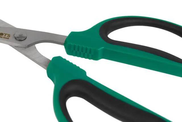 Alt view image 6 of 6 - Gardening Scissors Pruning Shears Gardening Hand Pruning Snips with Straight Stainless Trimming Shears 1 Pack
