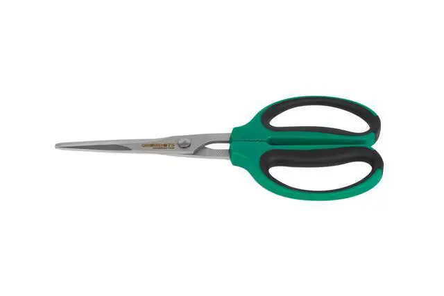 Alt view image 2 of 6 - Gardening Scissors Pruning Shears Gardening Hand Pruning Snips with Straight Stainless Trimming Shears 1 Pack
